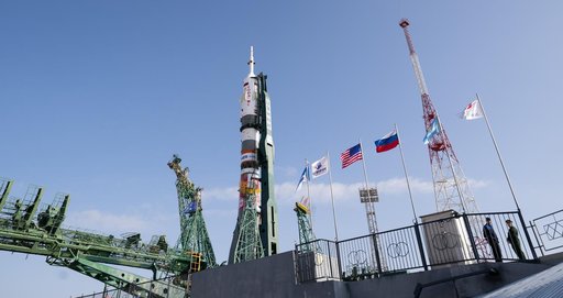 Expedition 73 Soyuz Rollout