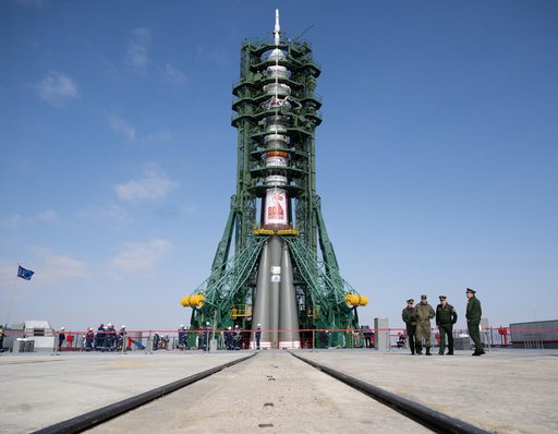 Expedition 73 Soyuz Rollout