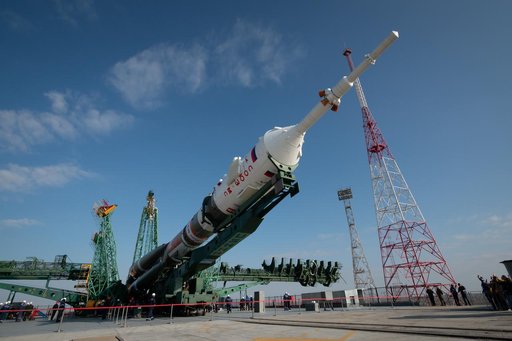 Expedition 73 Soyuz Rollout