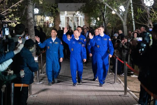 Expedition 73 Cosmonaut Hotel Departure