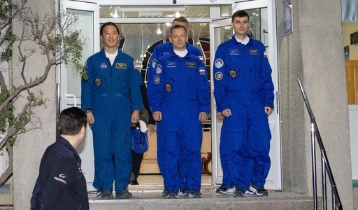 Expedition 73 Cosmonaut Hotel Departure