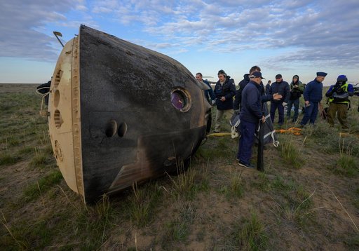 Expedition 72 Soyuz Landing