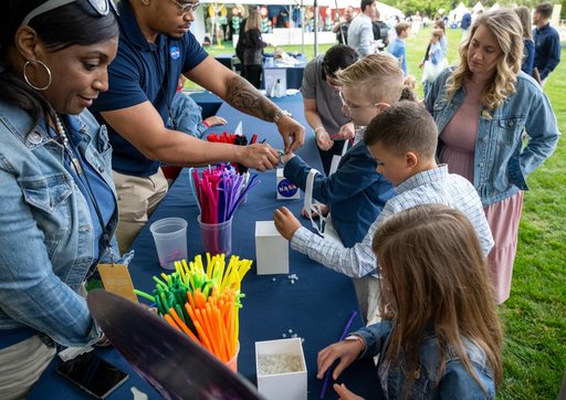 NASA STEM Activities at the White House Easter Egg Roll