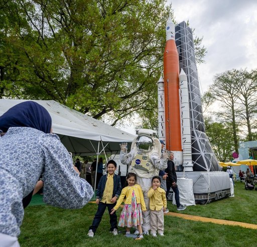 NASA STEM Activities at the White House Easter Egg Roll