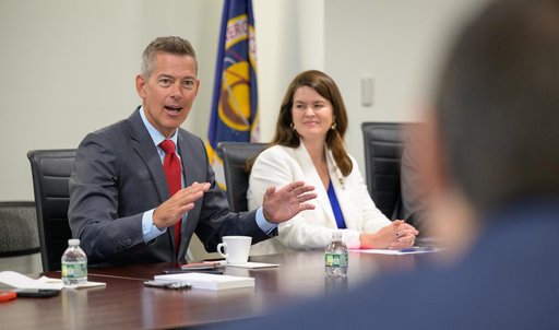 Acting Administrator Sean Duffy Meets with Senior Leadership