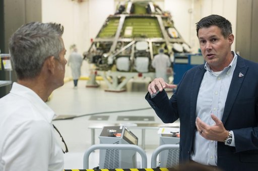 Acting Administrator Sean Duffy Tours Orion Facility