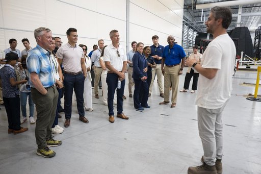 Acting Administrator Sean Duffy Tours HangarX