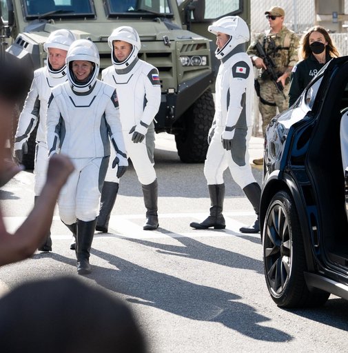 NASA’s SpaceX Crew-11 Crew Walkout