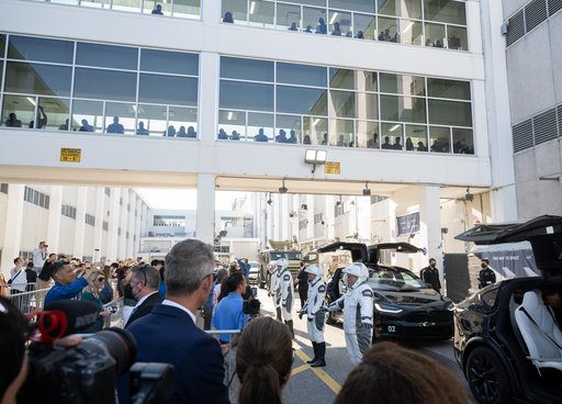 NASA’s SpaceX Crew-11 Crew Walkout