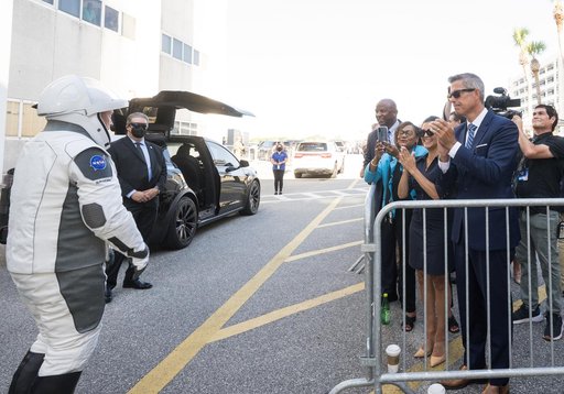 NASA’s SpaceX Crew-11 Crew Walkout