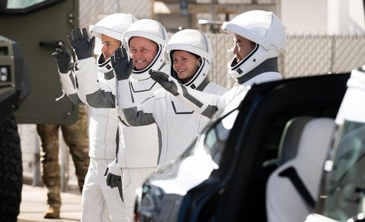 NASA’s SpaceX Crew-11 Crew Walkout