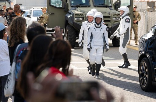 NASA’s SpaceX Crew-11 Crew Walkout