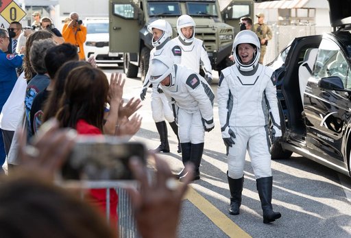 NASA’s SpaceX Crew-11 Crew Walkout