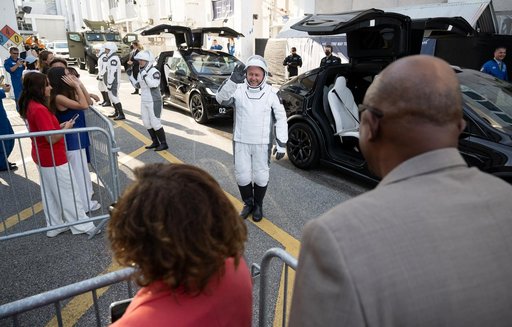 NASA’s SpaceX Crew-11 Crew Walkout