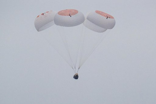 NASA’s SpaceX Crew-10 Splashdown