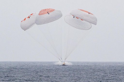 NASA’s SpaceX Crew-10 Splashdown