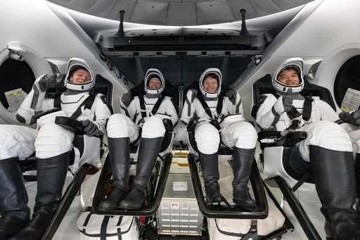NASA’s SpaceX Crew-10 Splashdown