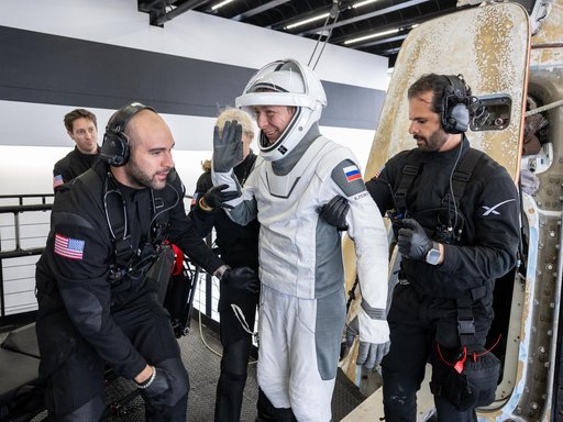 NASA’s SpaceX Crew-10 Splashdown