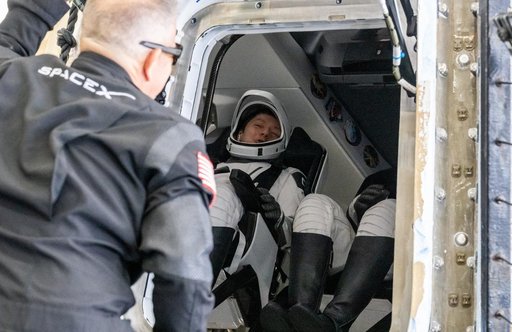 NASA’s SpaceX Crew-10 Splashdown