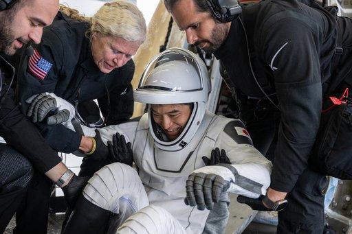 NASA’s SpaceX Crew-10 Splashdown