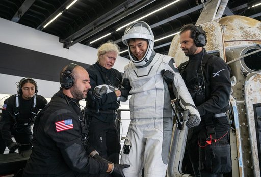 NASA’s SpaceX Crew-10 Splashdown