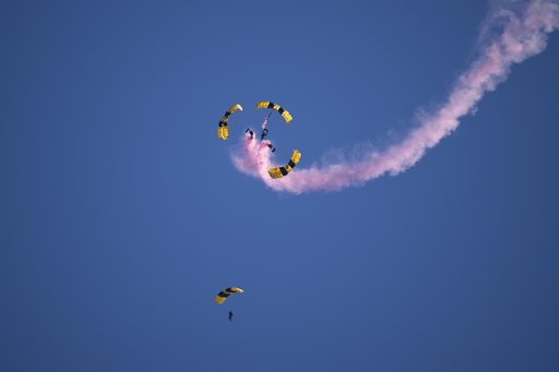 Astronaut Nick Hague Attends Joint Base Andrews Air Show