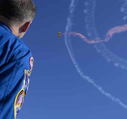 Astronaut Nick Hague Attends Joint Base Andrews Air Show