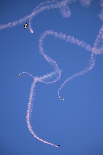 Astronaut Nick Hague Attends Joint Base Andrews Air Show