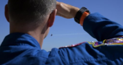 Astronaut Nick Hague Attends Joint Base Andrews Air Show