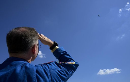 Astronaut Nick Hague Attends Joint Base Andrews Air Show