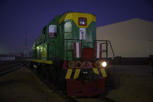 Expedition 74 Soyuz Rollout
