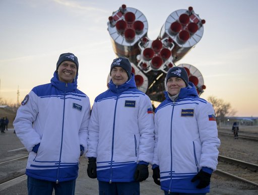 Expedition 74 Soyuz Rollout