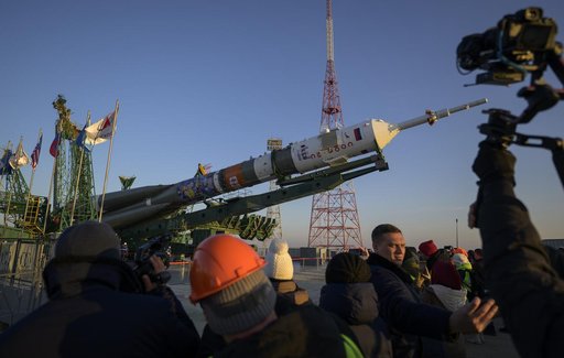 Expedition 74 Soyuz Rollout