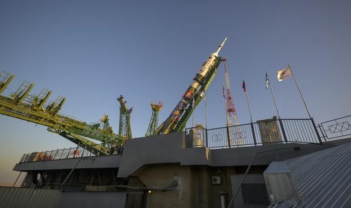 Expedition 74 Soyuz Rollout