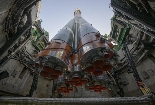 Expedition 74 Soyuz Rollout