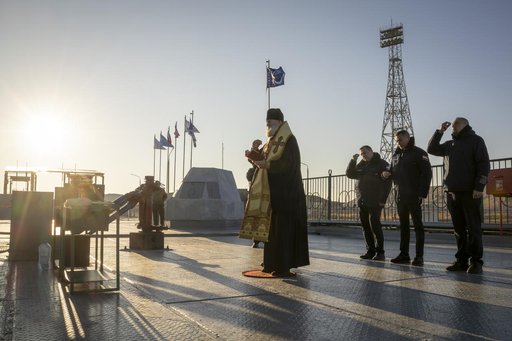 Expedition 74 Soyuz Blessing