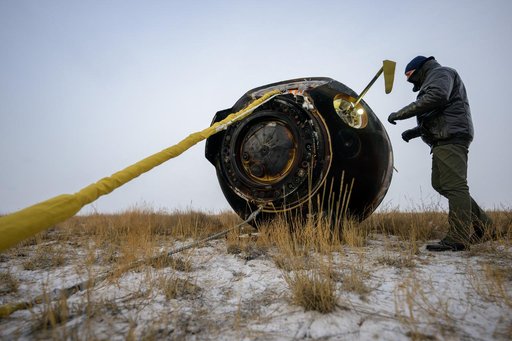 Expedition 73 Soyuz Landing