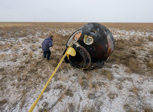 Expedition 73 Soyuz Landing