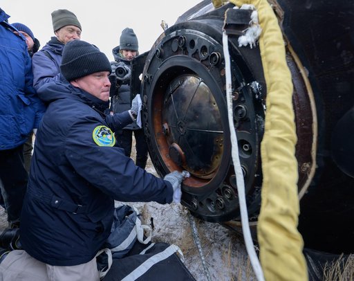 Expedition 73 Soyuz Landing