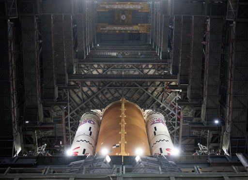 Artemis II Countdown Demonstration Test