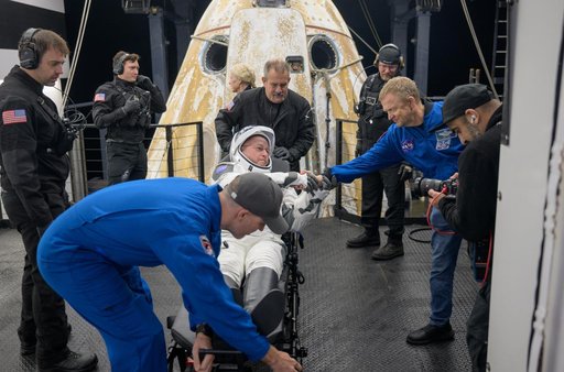 NASA’s SpaceX Crew-11 Splashdown
