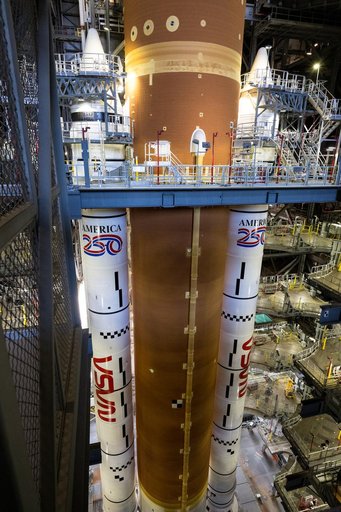 Artemis II Rollout