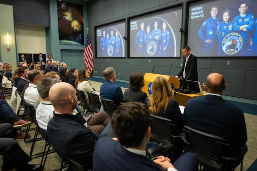 NASA’s SpaceX Crew-12 Preflight