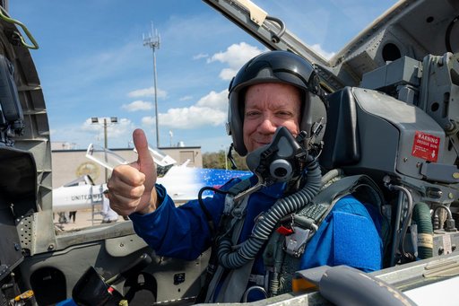 Employee Flight with Administrator Isaacman's F-5 Aircraft