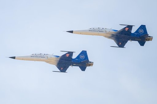 Employee Flight with Administrator Isaacman's F-5 Aircraft