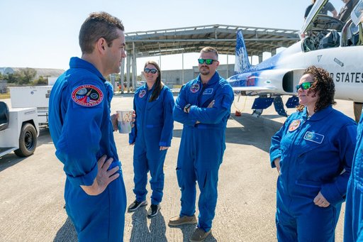 Employee Flight with Administrator Isaacman's F-5 Aircraft