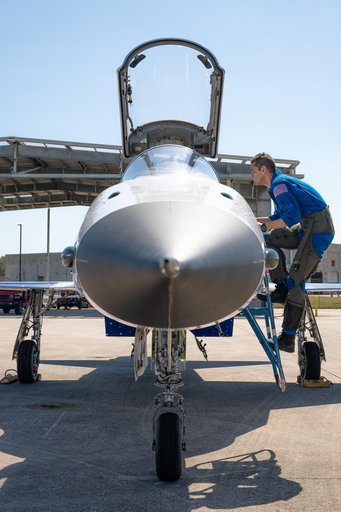 Administrator Isaacman Flies His F-5 Aircraft