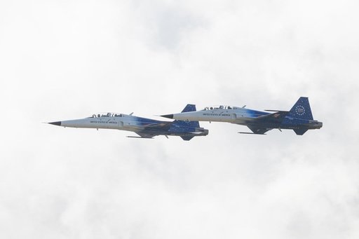 Employee Flight with Administrator Isaacman's F-5 Aircraft