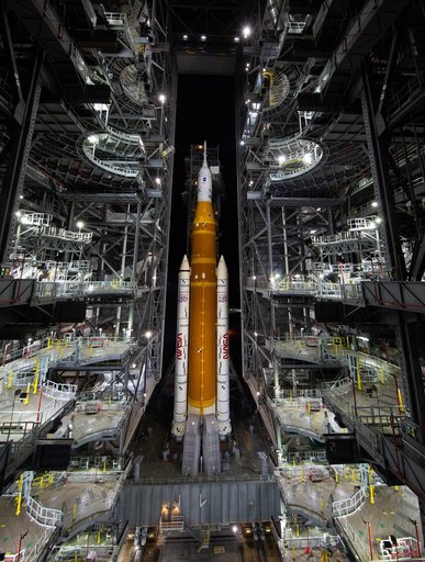 Artemis II Rollout