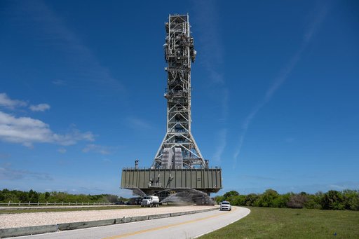 Mobile Launcher 1 Returns to Vehicle Assembly Building
